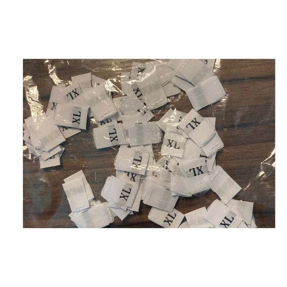 Clothes size labels/ garment tags - Picture 7 of 8